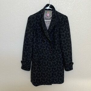 Flying Tomato black/grey leopard coat